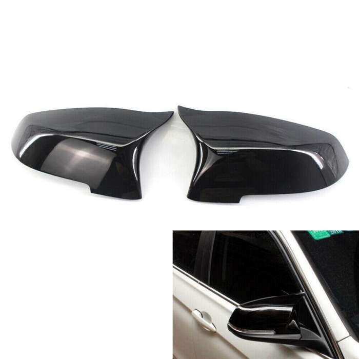 M Performance Gloss Black Mirror Cover Shell for BMW 5 6 7 Series F10 F07 F06