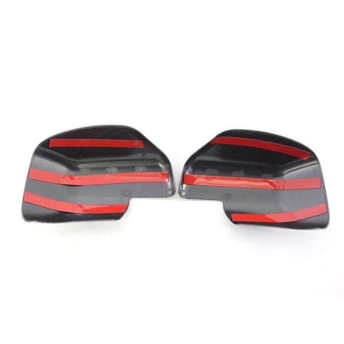 2x Side Mirror Rear View Covers Cap Shell for Land Rover Discovery 3 2005-2009