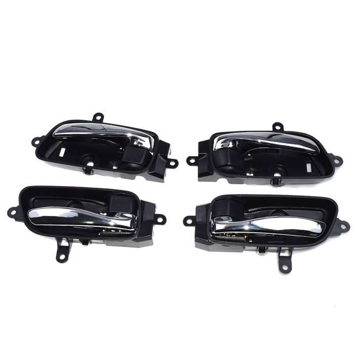 4Pcs Inside Interior Door Handle Chrome Set For Nissan Altima Pathfinder