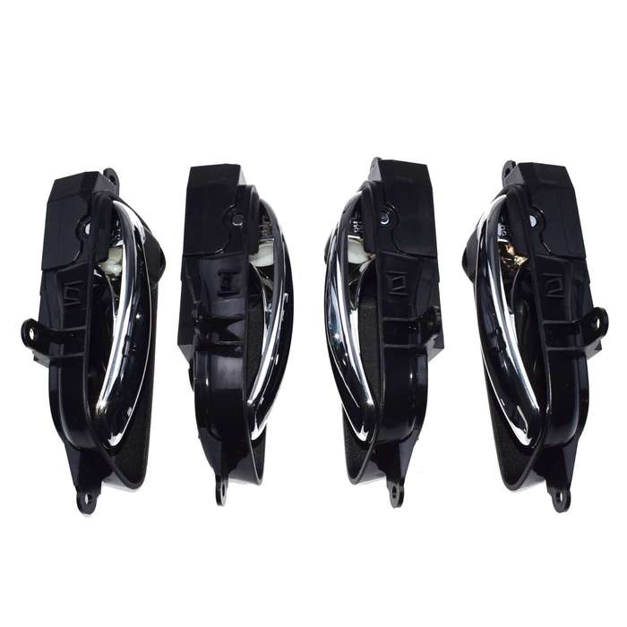 4Pcs Inside Interior Door Handle Chrome Set For Nissan Altima Pathfinder