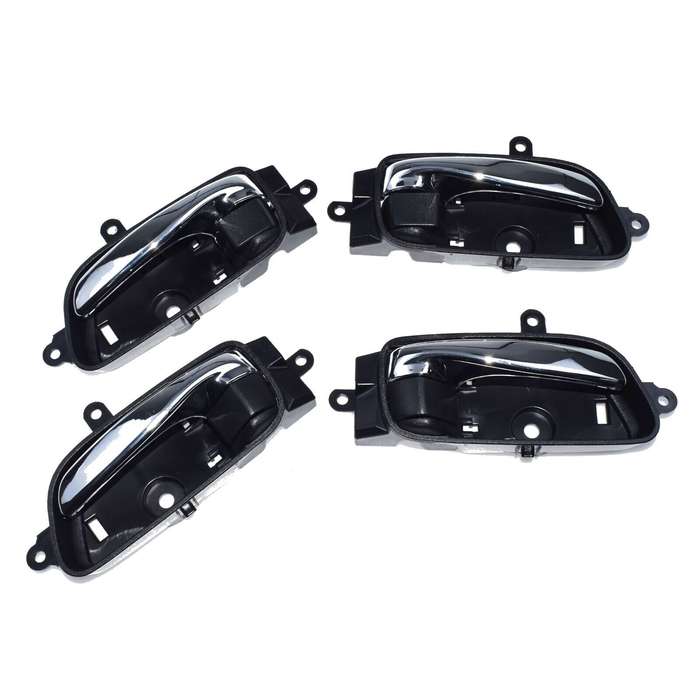 4Pcs Inside Interior Door Handle Chrome Set For Nissan Altima Pathfinder