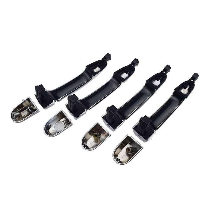 4PCS Chrome Exterior Door Handles Set FL FR RL RR For Kia Sorento 2011-2015
