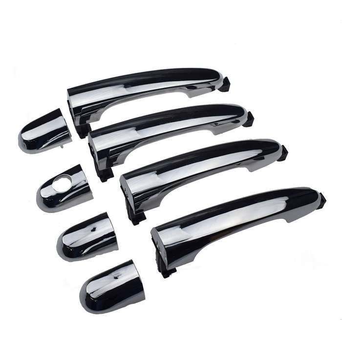 4PCS Chrome Exterior Door Handles Set FL FR RL RR For Kia Sorento 2011-2015
