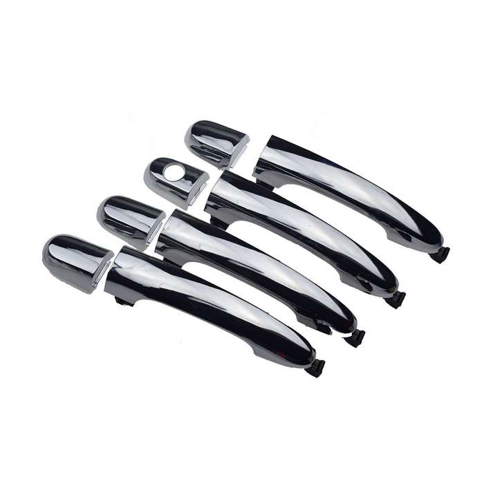 4PCS Chrome Exterior Door Handles Set FL FR RL RR For Kia Sorento 2011-2015