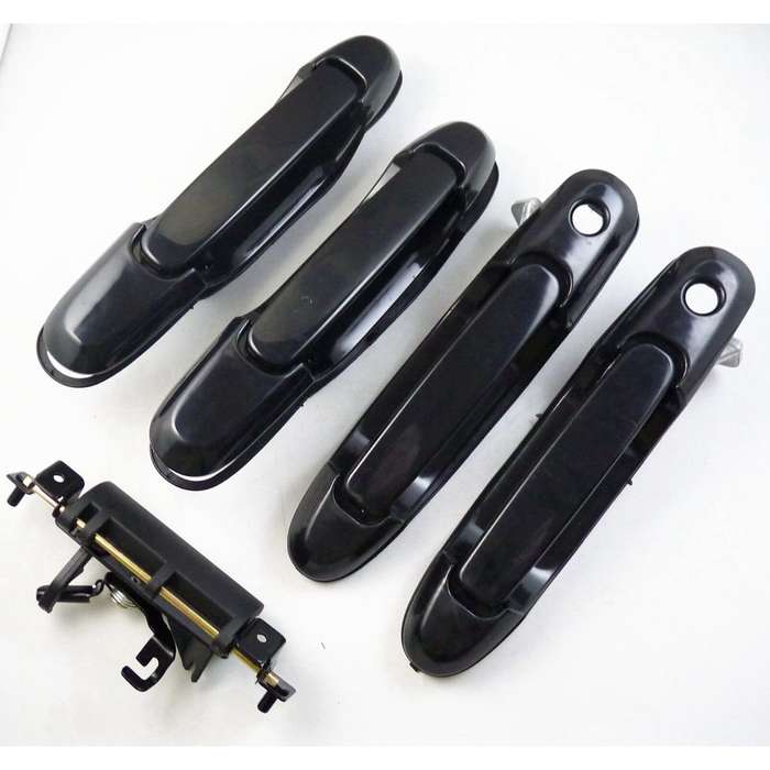 4Pcs Exterior Door Handles + Liftgate For 1998-2003 Toyota Sienna 69220-08020