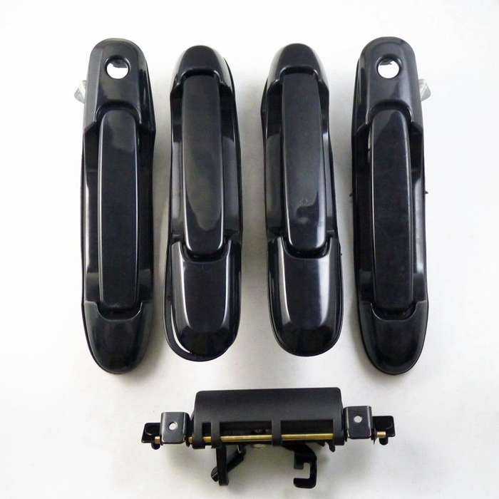 4Pcs Exterior Door Handles + Liftgate For 1998-2003 Toyota Sienna 69220-08020