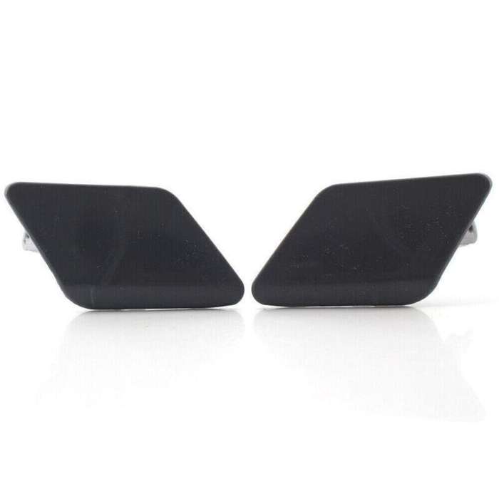 Pair of For BMW F30 12-15 Headlight Washer Jet Nozzle Cover Cap Left Right Side