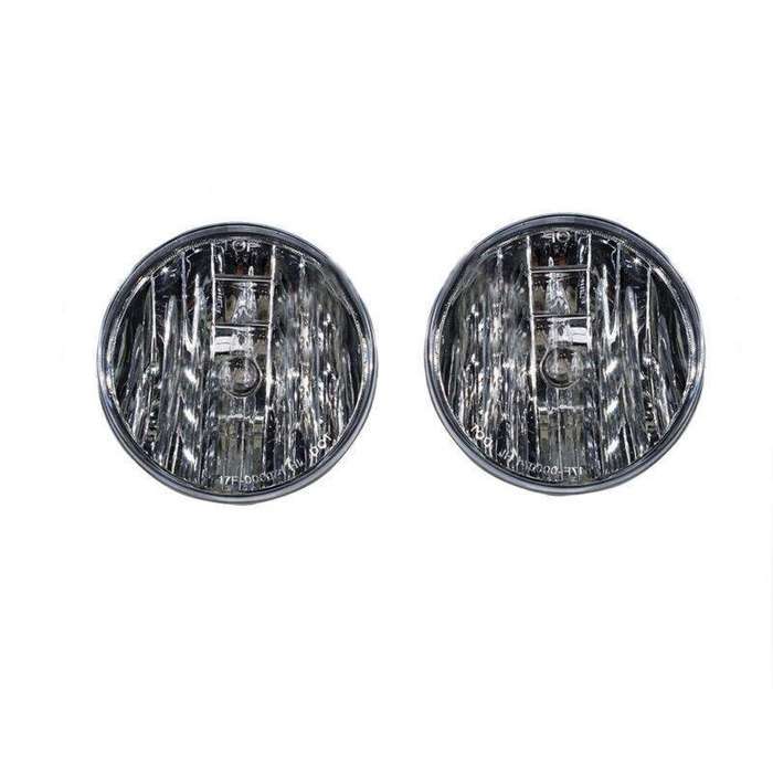 Front Bumper Clear Lens Fog Lights Lamps For GMC Sierra 2007-2014 Pair