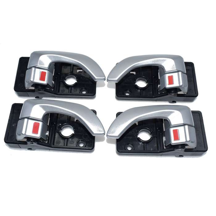 Left &amp; Right 4PCS Silver Interior Door Handle For Hyundai Tucson 2008-2009