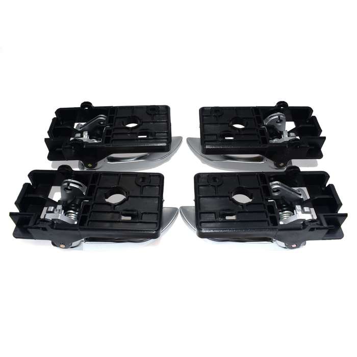 Left &amp; Right 4PCS Silver Interior Door Handle For Hyundai Tucson 2008-2009