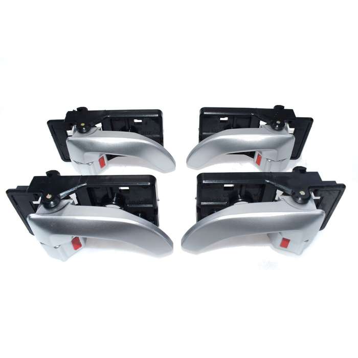 Left &amp; Right 4PCS Silver Interior Door Handle For Hyundai Tucson 2008-2009