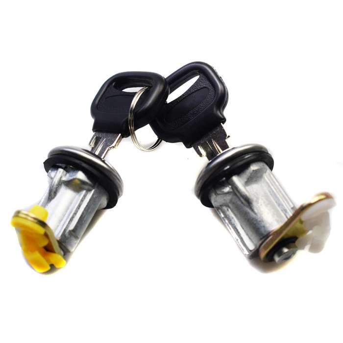 Door Lock Pair For Mazda 626 RX-7 B2200 B2600 Ford Festiva Courier BE32-76-210