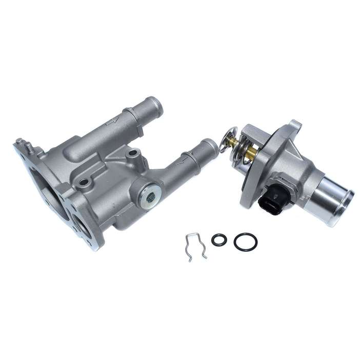 Engine Coolant Thermostat &amp; Housing Cover Set For Chevrolet Cruze Aveo Opel