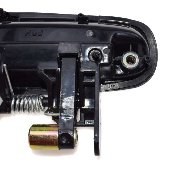 Outside Door Handle Front Right Passenger Black For Toyota Corolla 69210-02030