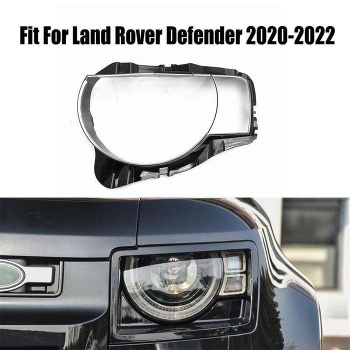 For Land Rover Defender 2020 2021 2022 Headlight Headlamp Lens Cover Left Side