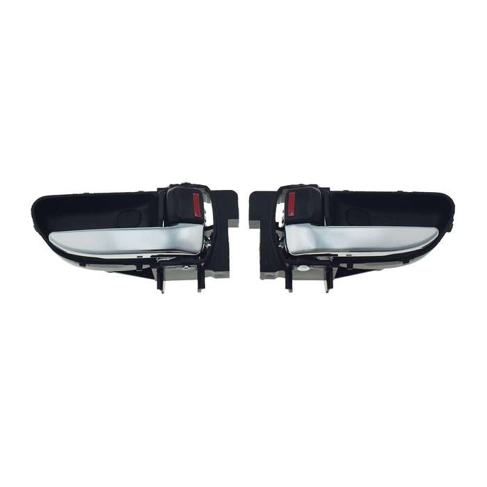 Left &amp; Right Side Interior Chrome Door Handles Pair For Subaru Forester 2003-08