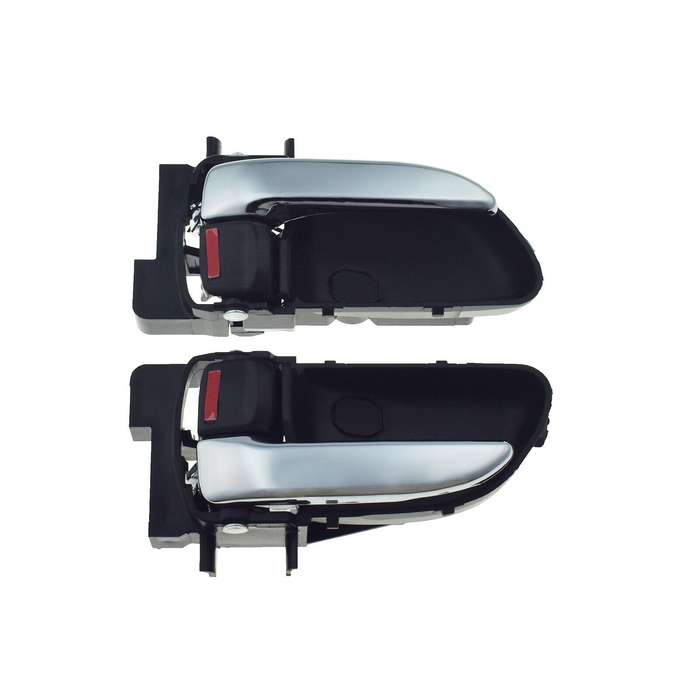 Left &amp; Right Side Interior Chrome Door Handles Pair For Subaru Forester 2003-08