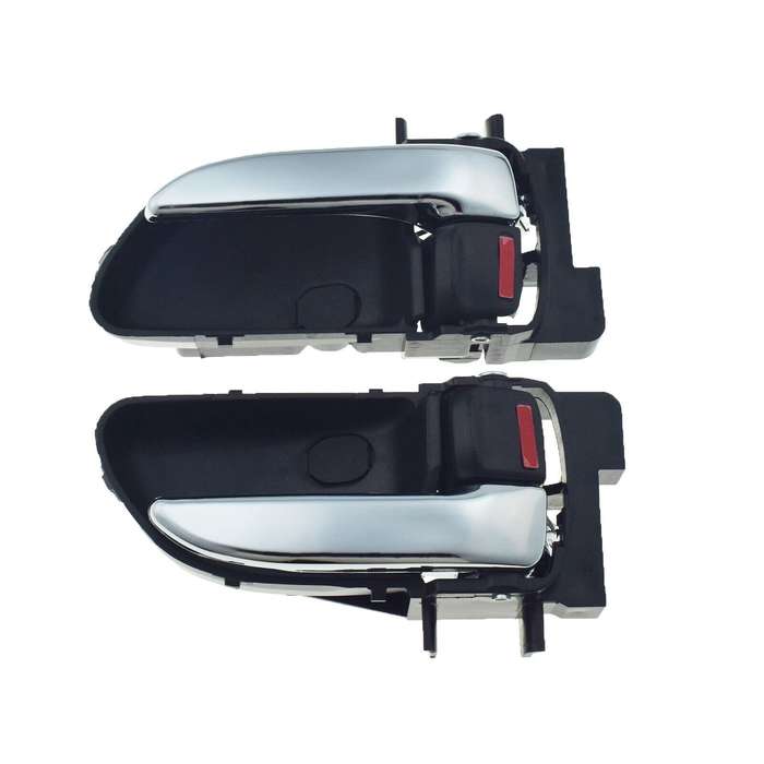 Left &amp; Right Side Interior Chrome Door Handles Pair For Subaru Forester 2003-08