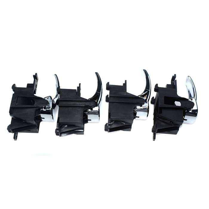 4PCS Left &amp; Right Chrome Interior Door Handles For Nissan Pathfinder 2005-2009