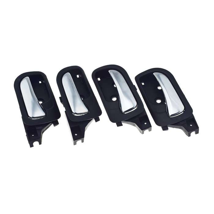Set of 4 Interior Door Handles Chrome FL FR RL RR For Honda Accord 2003-2007