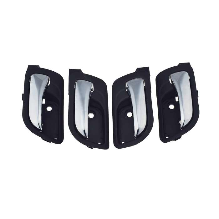 Set of 4 Interior Door Handles Chrome FL FR RL RR For Honda Accord 2003-2007
