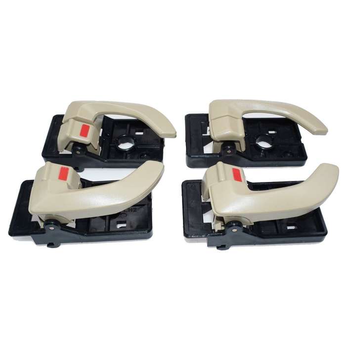 Left &amp; Right 4PCS Beige Interior Door Handle For Hyundai Tucson 2008-2009