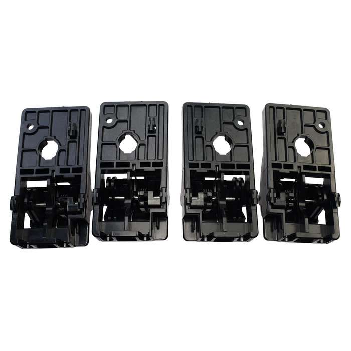 Left &amp; Right 4PCS Black Interior Door Handles For Hyundai Tucson 2008-2009