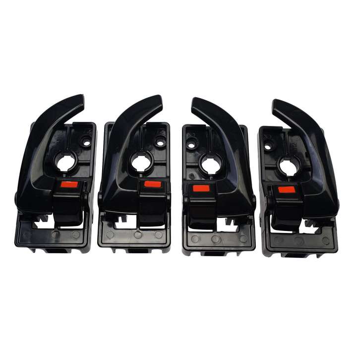 Left &amp; Right 4PCS Black Interior Door Handles For Hyundai Tucson 2008-2009