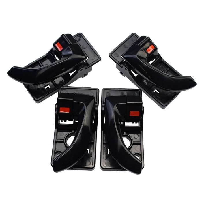 Left &amp; Right 4PCS Black Interior Door Handles For Hyundai Tucson 2008-2009