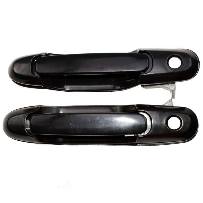 For Toyota Sienna Front Left Right Black Outside Exterior Door Handles 2Pcs Set