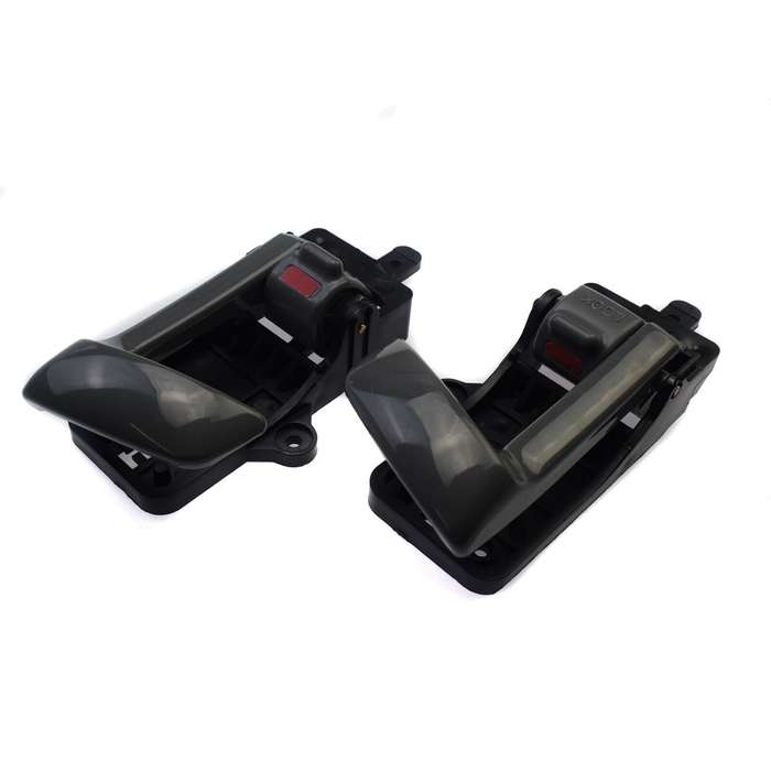 Set of 4 Gray Left &amp; Right Interior Door Handles For Hyundai Santa Fe 2007-2012