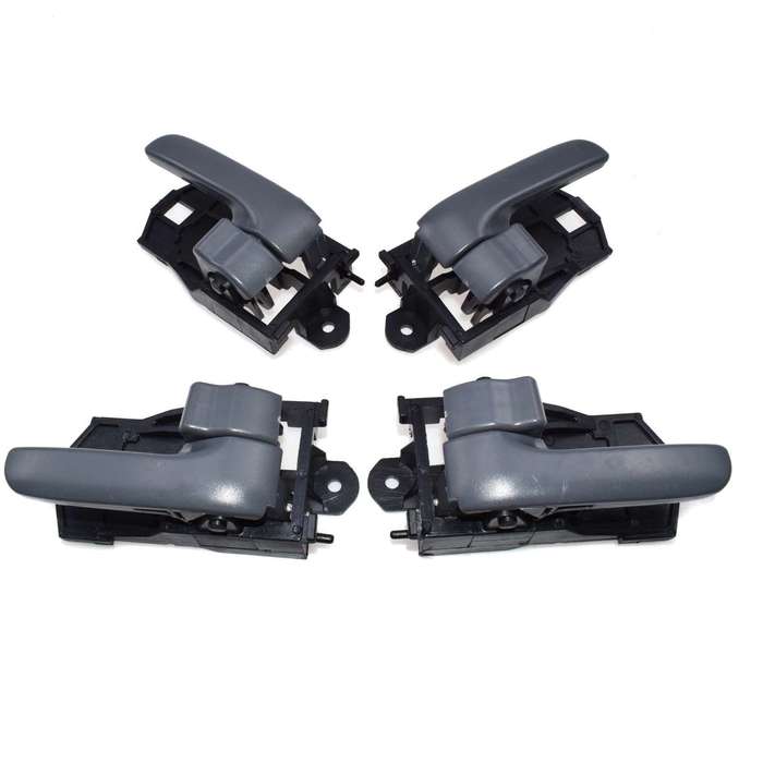 Left Right Inside Interior Door Handle Gray 4Pcs Fit 97-01 Toyota Camry NEW