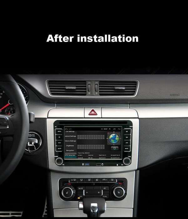 7" Car Radio For VW Transporter T5 T6 T28 T30 Android 13 CarPlay DAB+ SatNav GPS