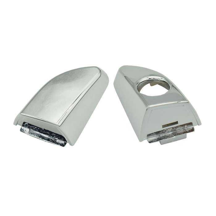Chrome Front Left &amp; Right Door Handle Caps Pair For Hyundai Tucson 2016-2020