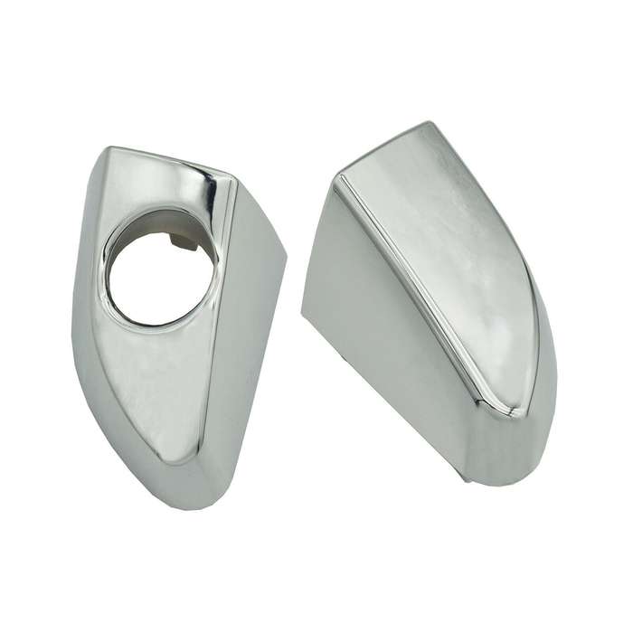 Chrome Front Left &amp; Right Door Handle Caps Pair For Hyundai Tucson 2016-2020