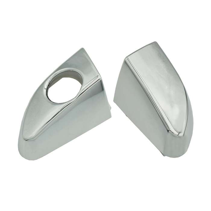 Chrome Front Left &amp; Right Door Handle Caps Pair For Hyundai Tucson 2016-2020