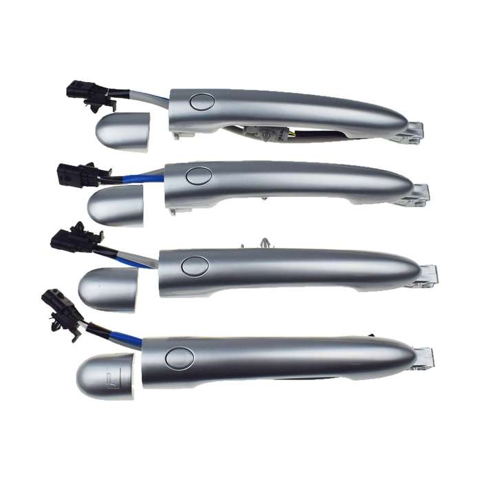 Set of 4 Exterior Door Handle w/ Inductance FL FR RL RR For Renault Koleos 09-18
