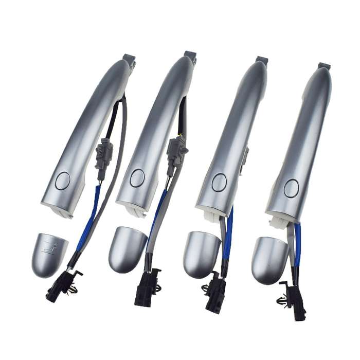 Set of 4 Exterior Door Handle w/ Inductance FL FR RL RR For Renault Koleos 09-18