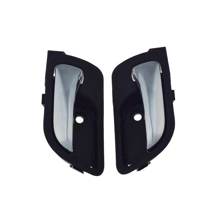 Front Left &amp; Right Interior Door Handles Chrome Pair For Honda Accord 2003-2007