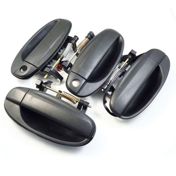 For Chevrolet Aveo 4Pcs Exterior Door Handles Front &amp; Rear Driver Passenger Side