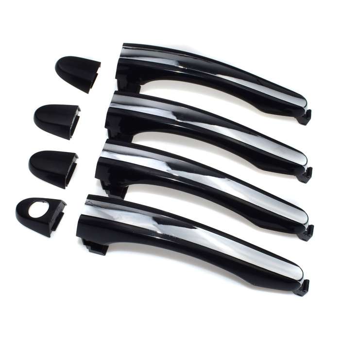 For Hyundai Azera 2006-2011 Set of 4 Outside Door Handles FL FR RL RR New
