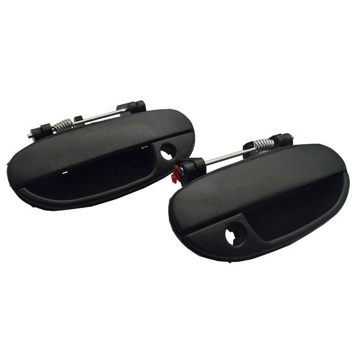 Exterior Outside Door Handles Front Left &amp; Right Pair For Daewoo Lanos 1999-2002