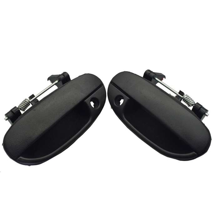 Exterior Outside Door Handles Front Left &amp; Right Pair For Daewoo Lanos 1999-2002
