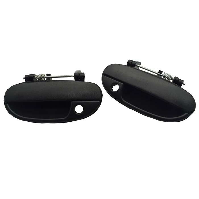 Exterior Outside Door Handles Front Left &amp; Right Pair For Daewoo Lanos 1999-2002