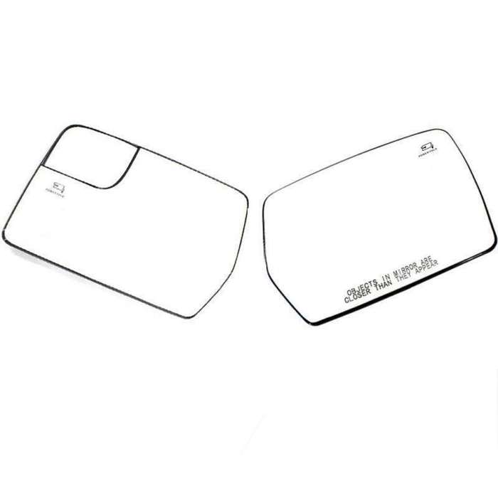 Pair Rear View Mirror Glass Heated For Ford F-150 F150 2011-2014 Right Left Side