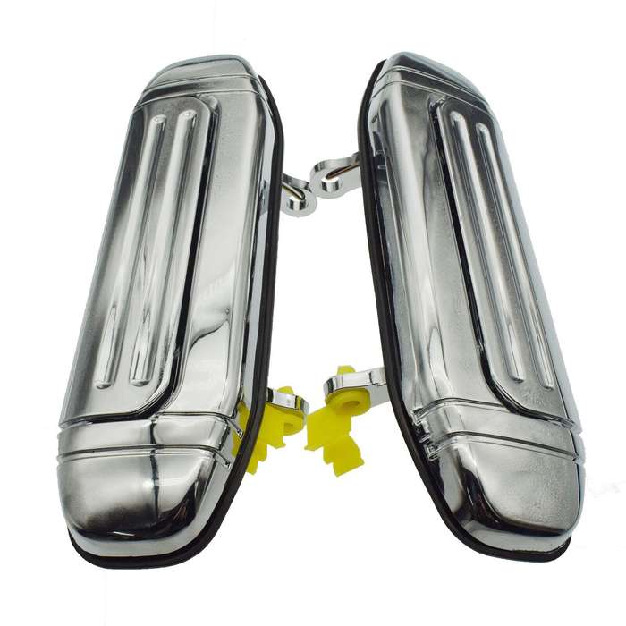 Front Left &amp; Right Exterior Door Handles Chrome For Mitsubishi Pajero Montero