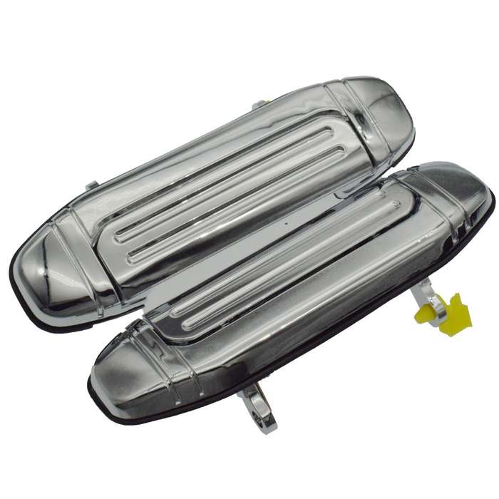Front Left &amp; Right Exterior Door Handles Chrome For Mitsubishi Pajero Montero