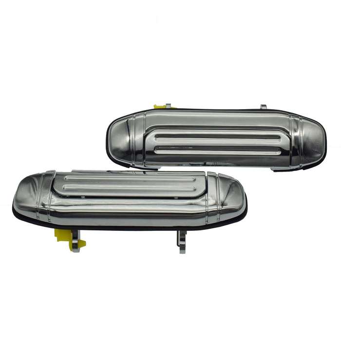 Front Left &amp; Right Exterior Door Handles Chrome For Mitsubishi Pajero Montero