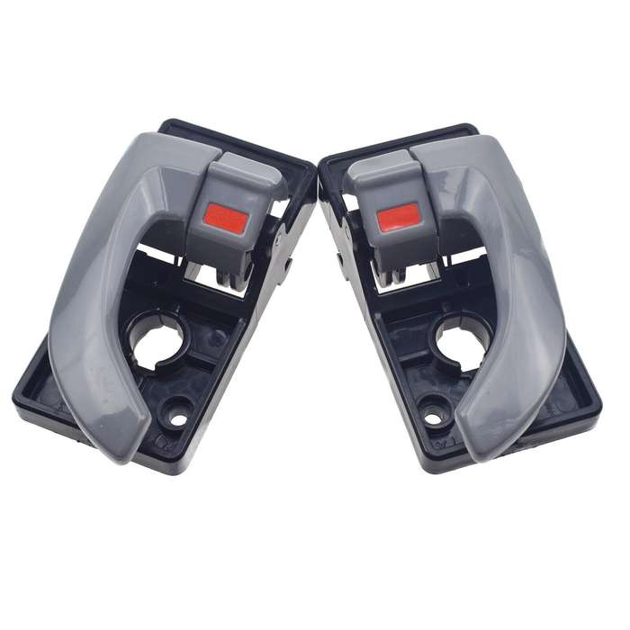 Set of 4 Interior Door Handles Grey FL FR RL RR For Hyundai Tucson 2006-2009