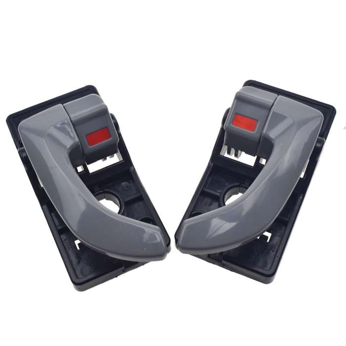 Set of 4 Interior Door Handles Grey FL FR RL RR For Hyundai Tucson 2006-2009
